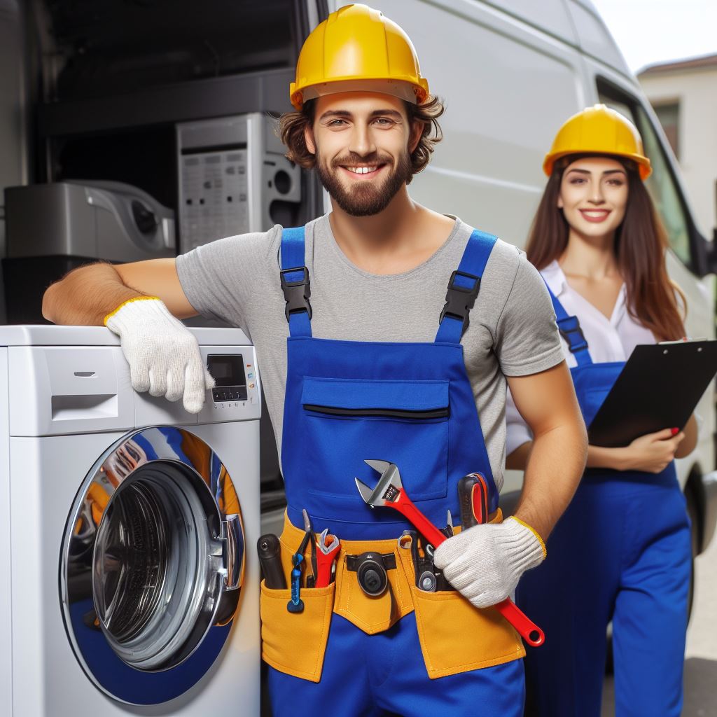 Understanding Appliance Repair in Dubai, men and woman plumbers
